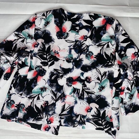 Lane Bryant Open Front Bell Sleeve Jacket 18/20 - Picture 6 of 9